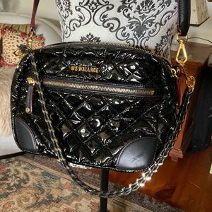 MZ WALLACE Downtown Crosby Crossbody Gold hardware